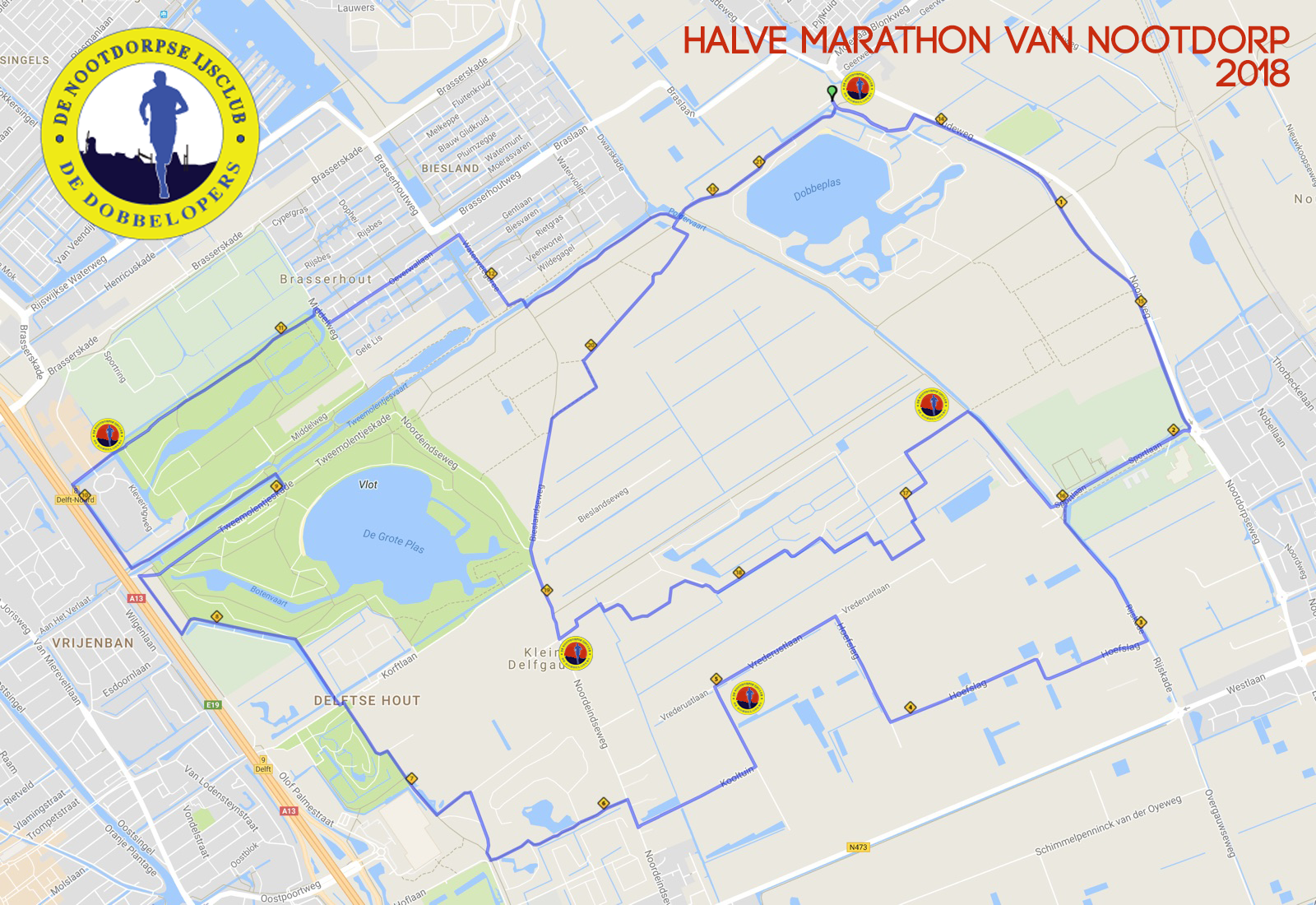 route halve 2018